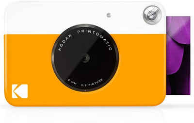 Kodak »Kodak PRINTOMATIC Digitale Sofortbildkamera, Vollfarbdrucke auf ZINK 2x3-Fotopapier mit Sticky-Back-Funktion - Drucken Sie Memories sofort (Grau)« Sofortbildkamera