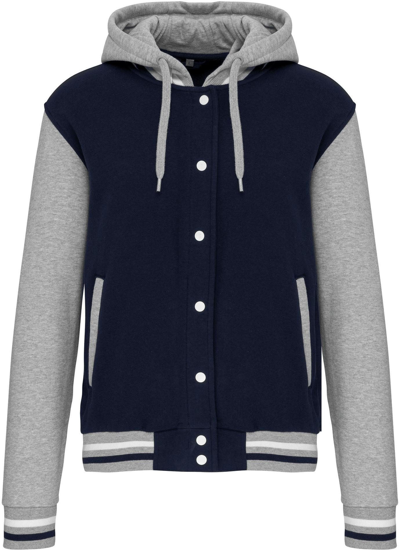 Outdoorjacke Unisex College Jacke mit Kapuze