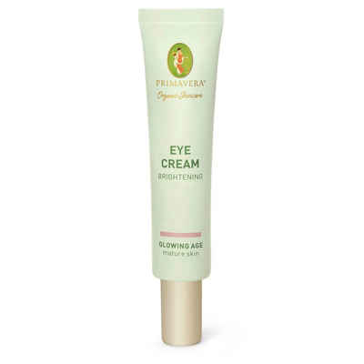 Primavera Life GmbH Gesichtspflege Eye Cream - Brightening, 15 ml Standard, 1-tlg., NATRUE, LBU (Leaping Bunny)