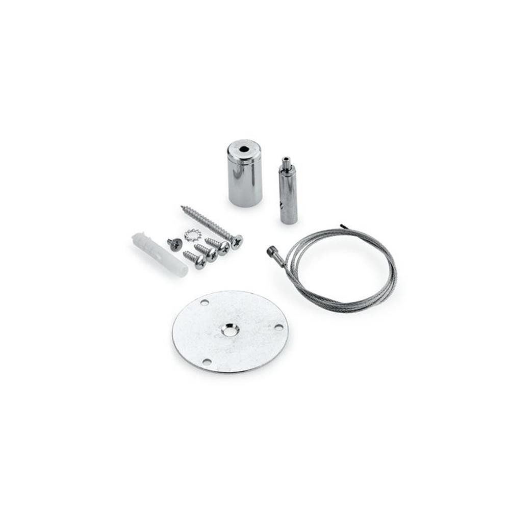 Naber Mülleimer Naber Drahtseilabhängung, Baldachinsystem, L 1000 mm