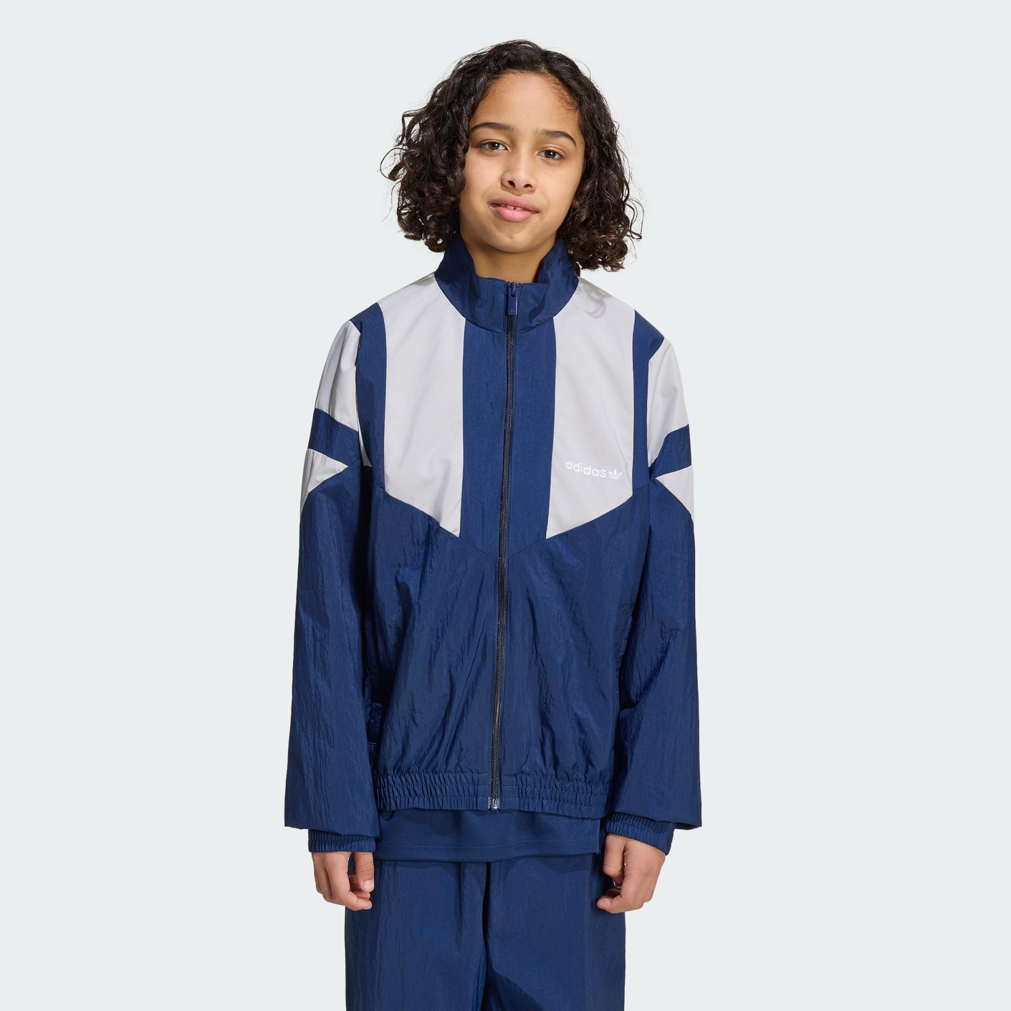 adidas Originals Trainingsjacke OVERSIZED BLOCKED WOVEN TRACK TOP (1-St)
