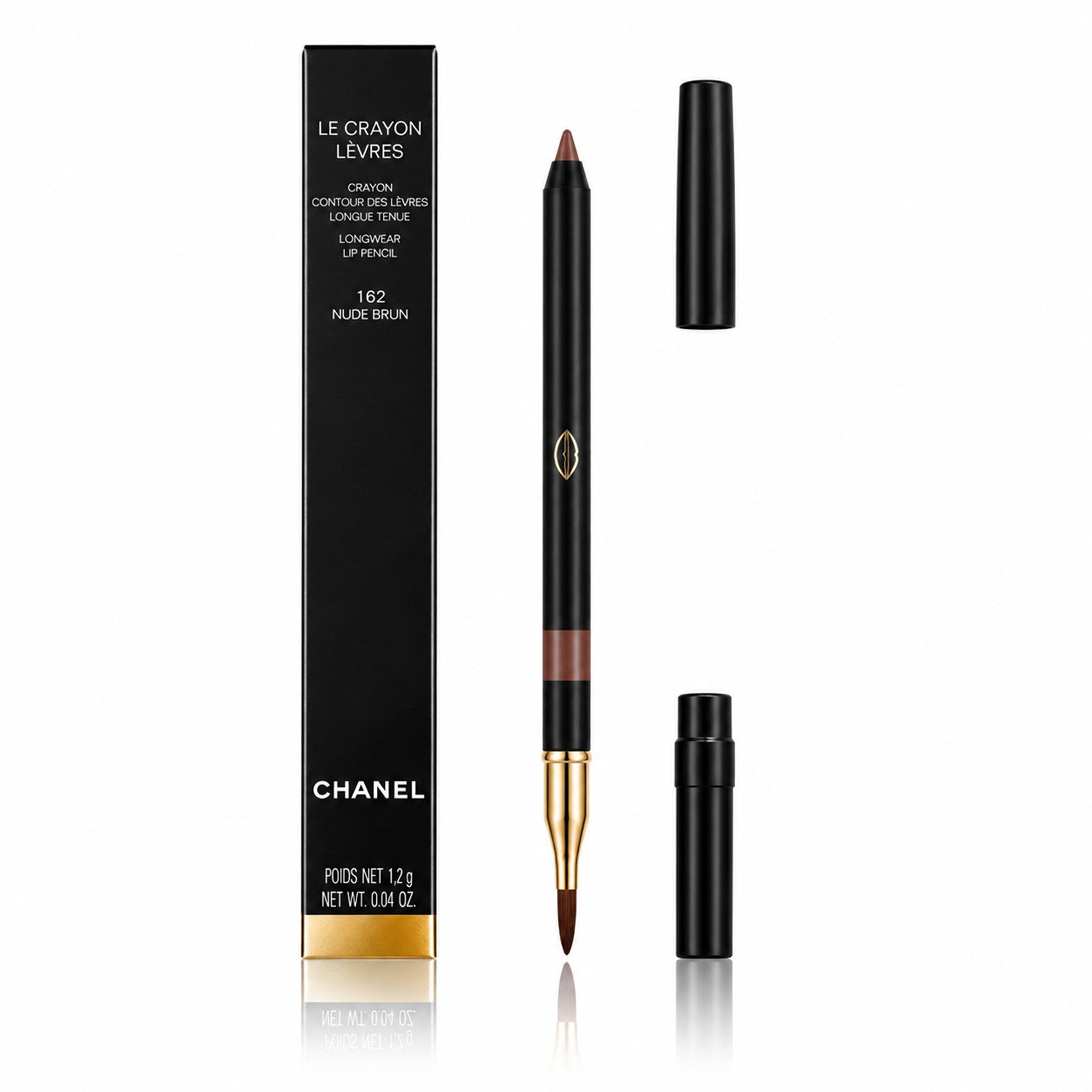 CHANEL Lipliner Chanel Le Crayon Lèvres Longwear 162 Nude Brun Pencil Lip Pencil 1,2g
