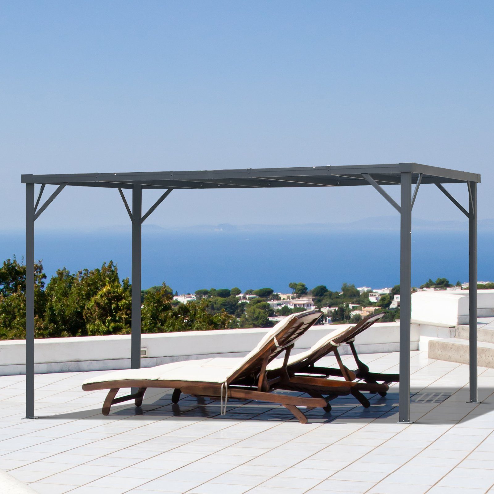 Pergola Pergola mit PC Dach
