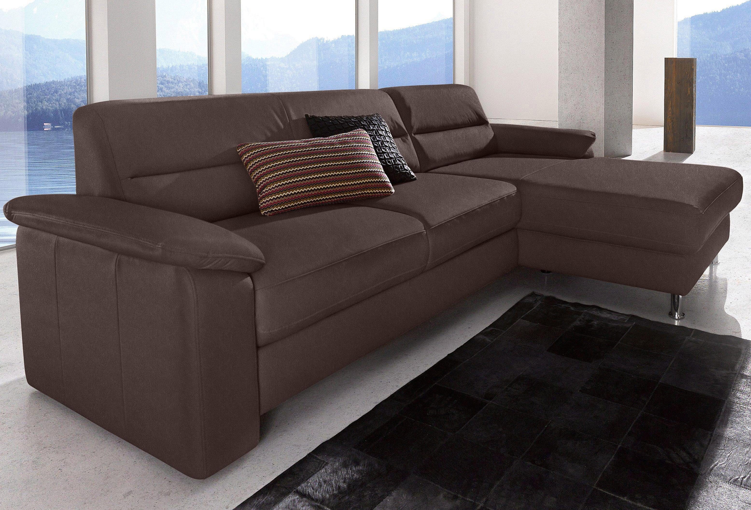 sit&more Ecksofa Ascara L-Form, inklusive Boxspring/Federkern-Polsterung, günstig online kaufen