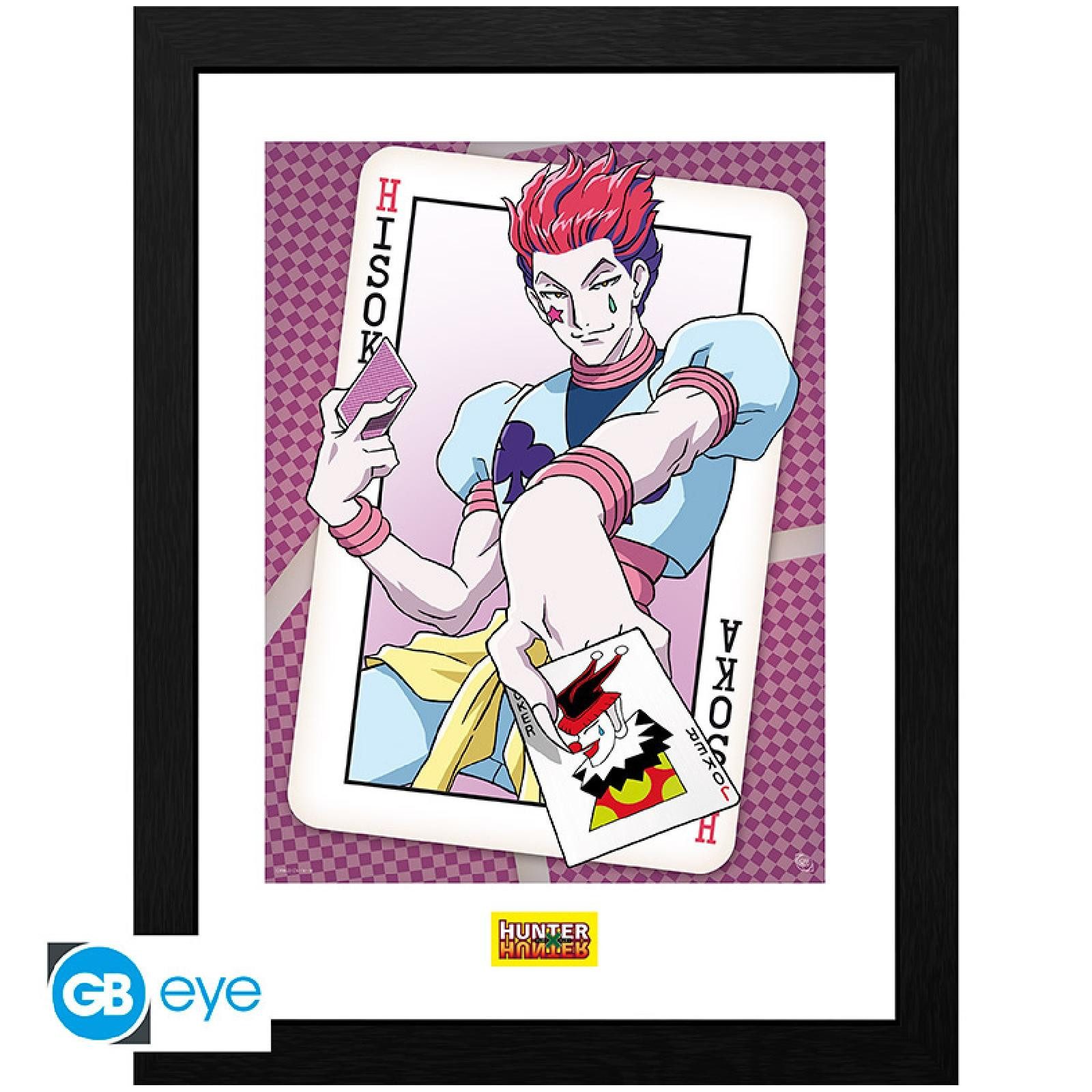 ABYstyle Poster HUNTER X HUNTER - Framed print Hisoka