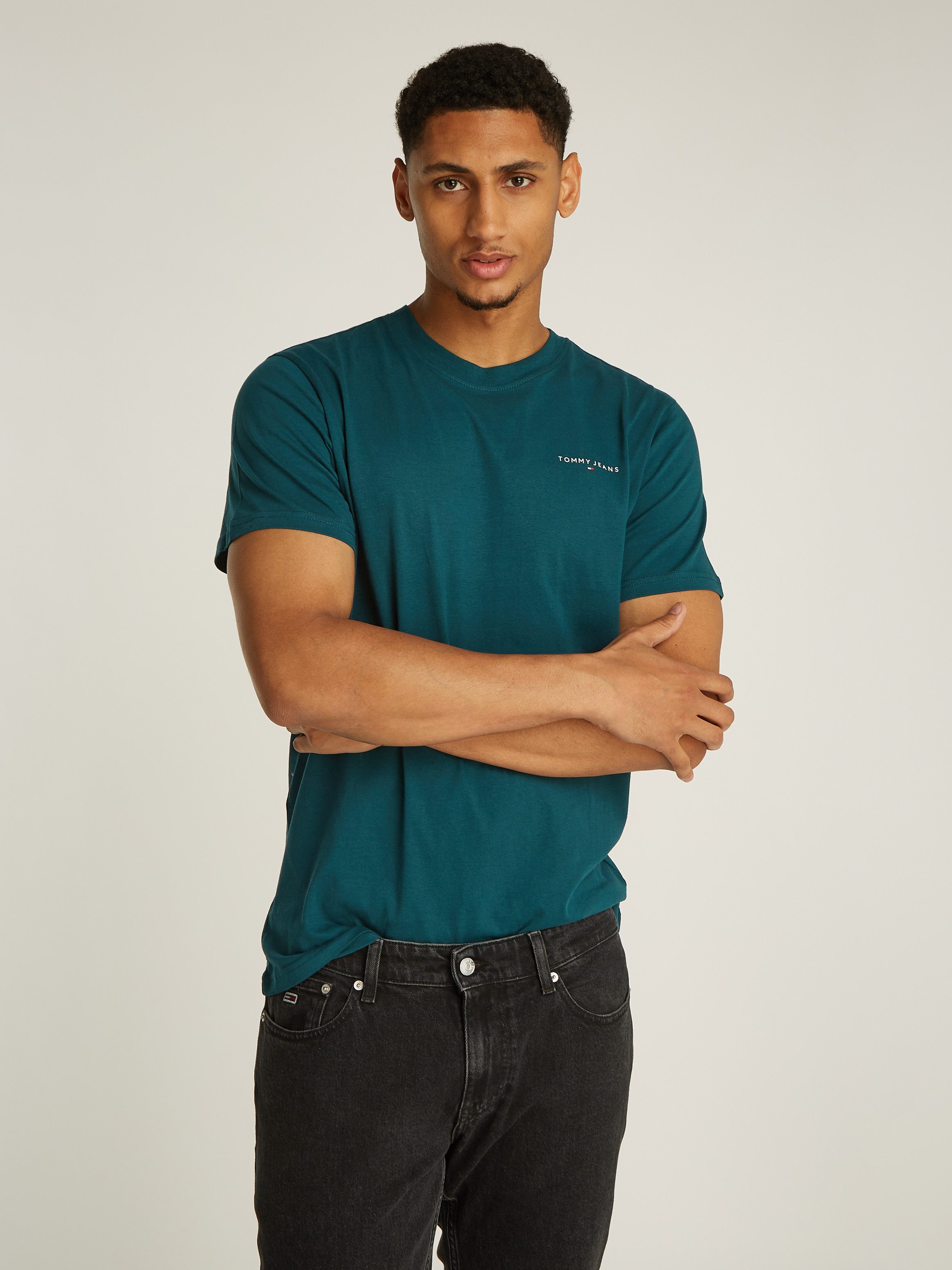 Tommy Jeans T-Shirt TJM SLIM LINEAR günstig online kaufen