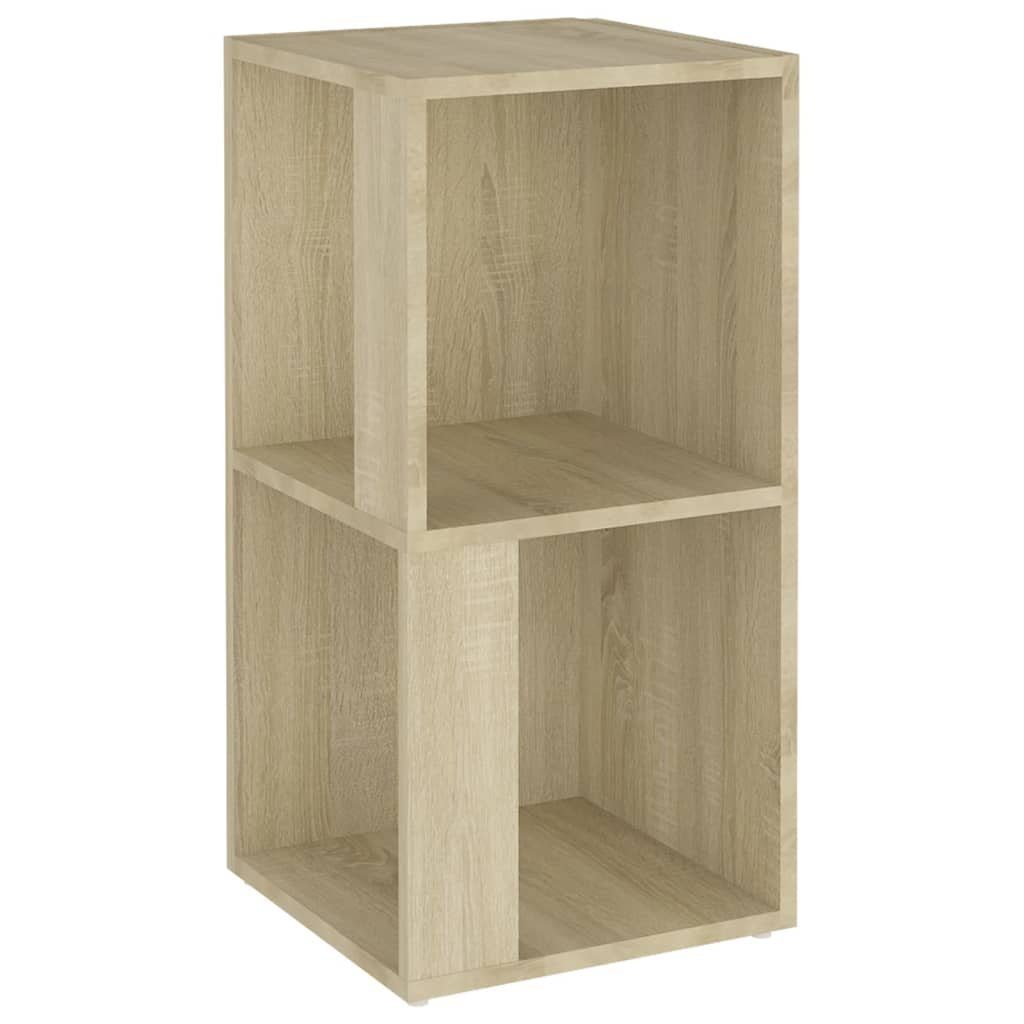 vidaXL Eckregal Eckregal Sonoma-Eiche 33x33x67 cm Holzwerkstoff, 1-tlg.