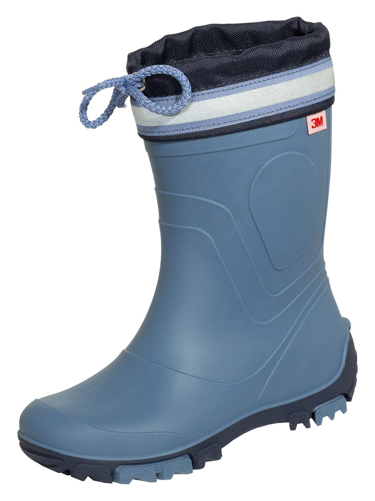 Bockstiegel Bente stahlblau Kinderstiefel dunkelblau 8689 Gummistiefel /