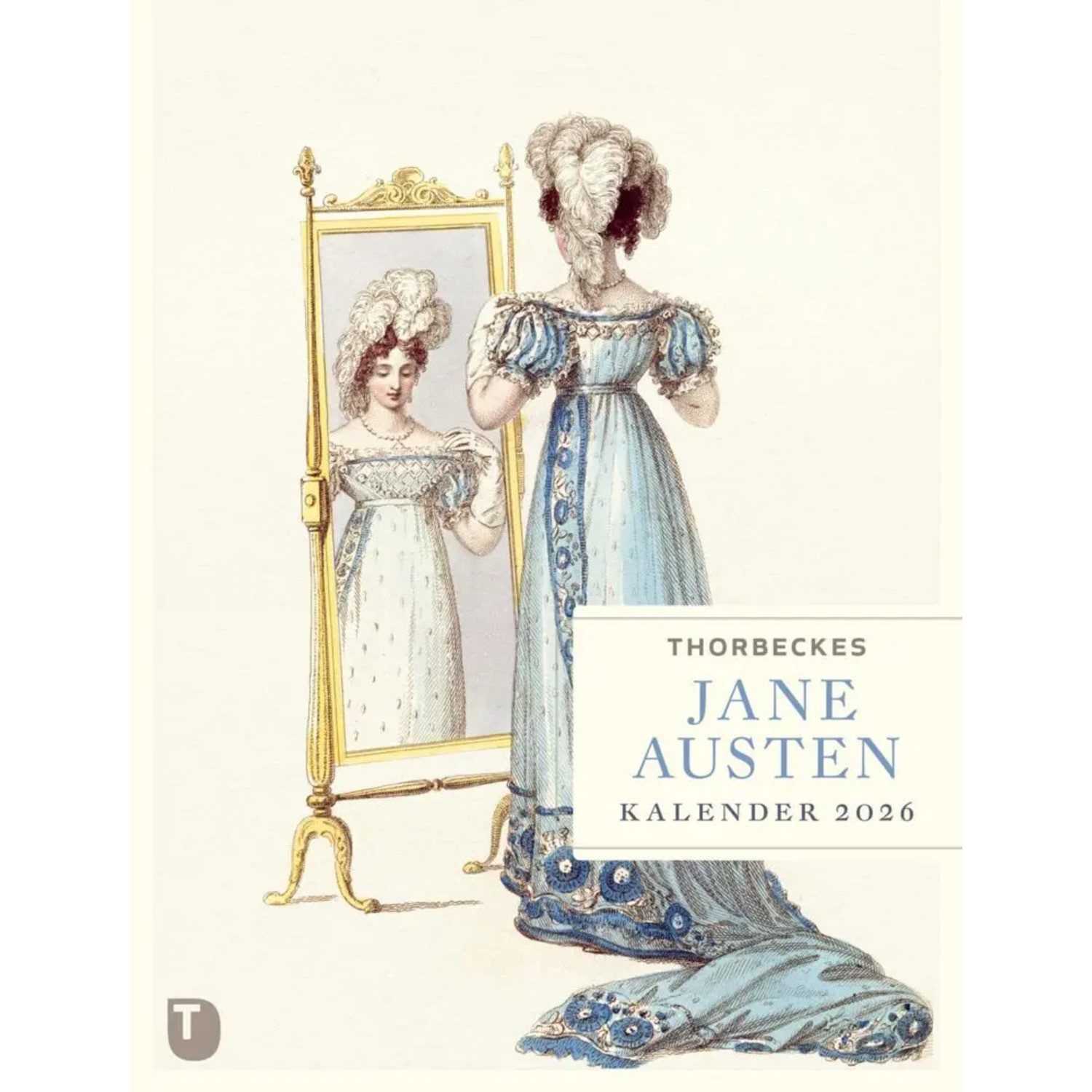 Thorbecke Verlag Wandkalender Thorbeckes Jane Austen-Kalender 2026