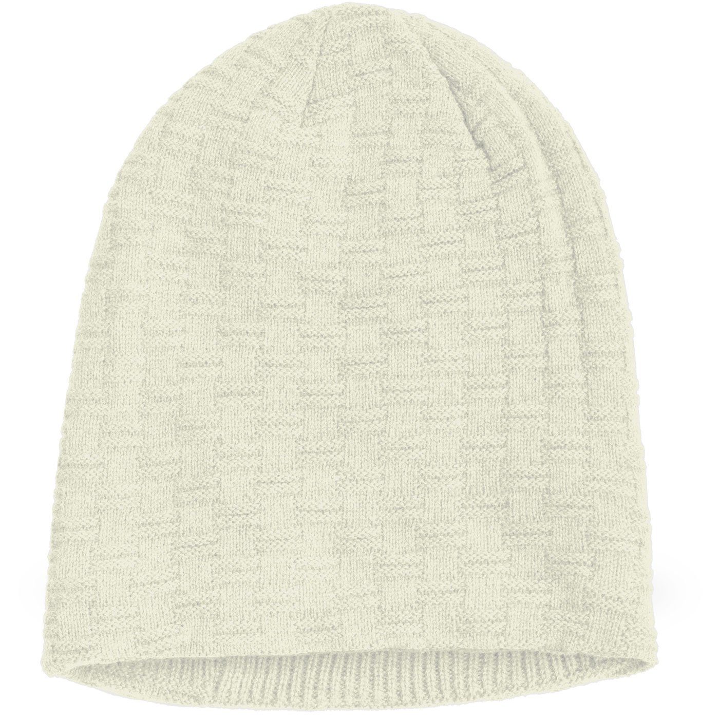 compagno Strickmütze (1-St) Warm gefütterte Wintermütze Strickmütze Beanie Damen und Herren
