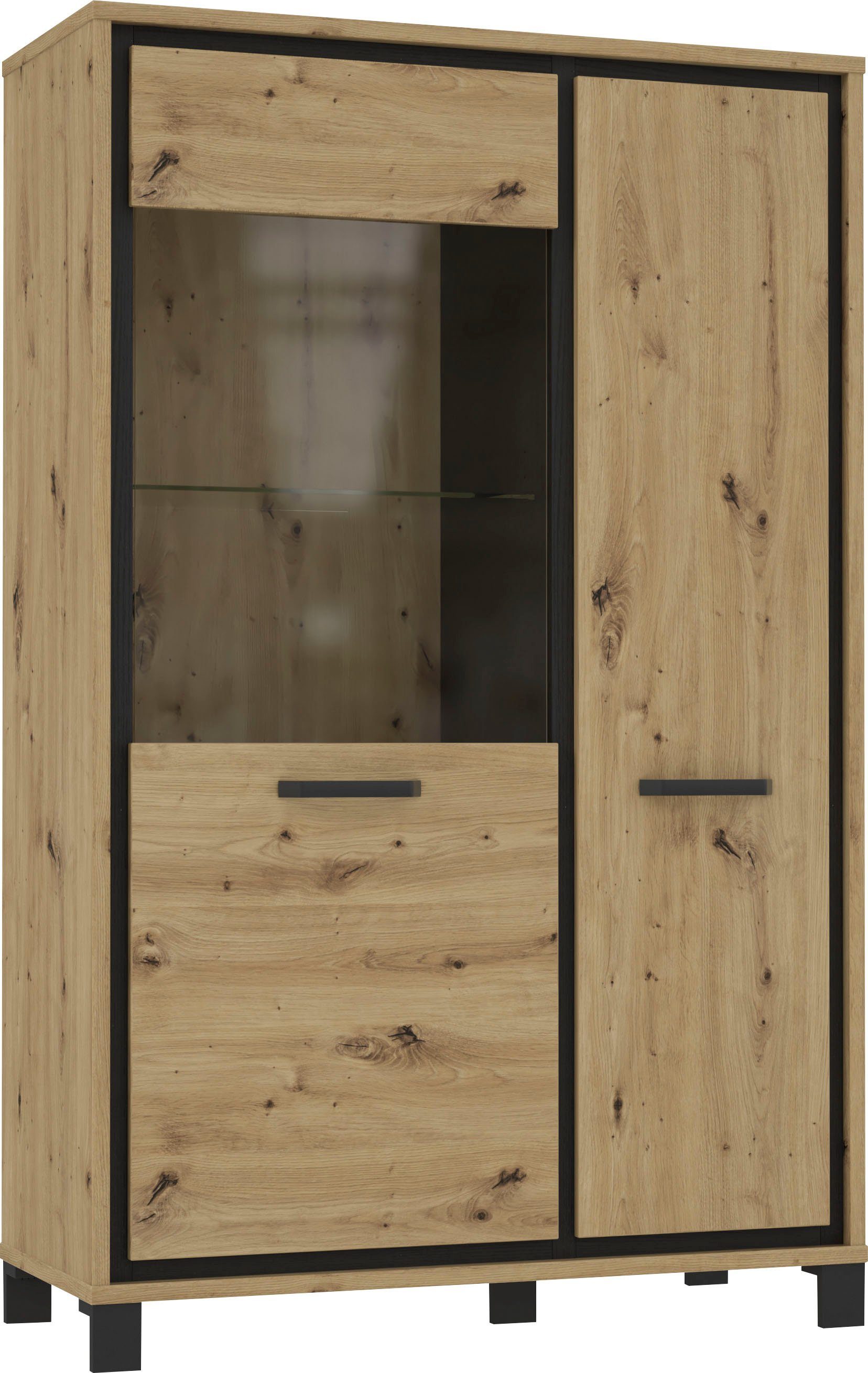 FORTE Vitrine Trondheim Höhe 161 cm