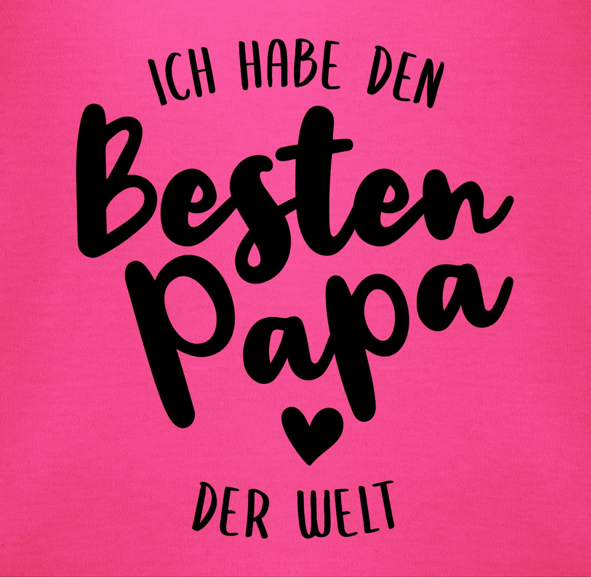 Baby Shirtbody der Vatertag Papa Fuchsia Geschenk Besten I Shirtracer 2 Welt