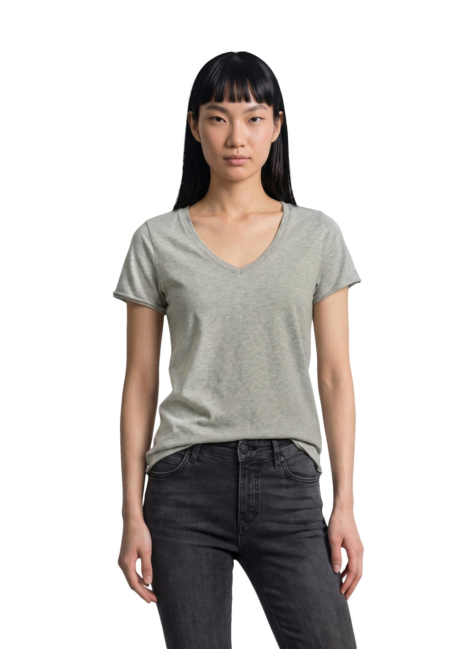 Marc O'Polo DENIM T-Shirt aus Organic Cotton Slub Jersey