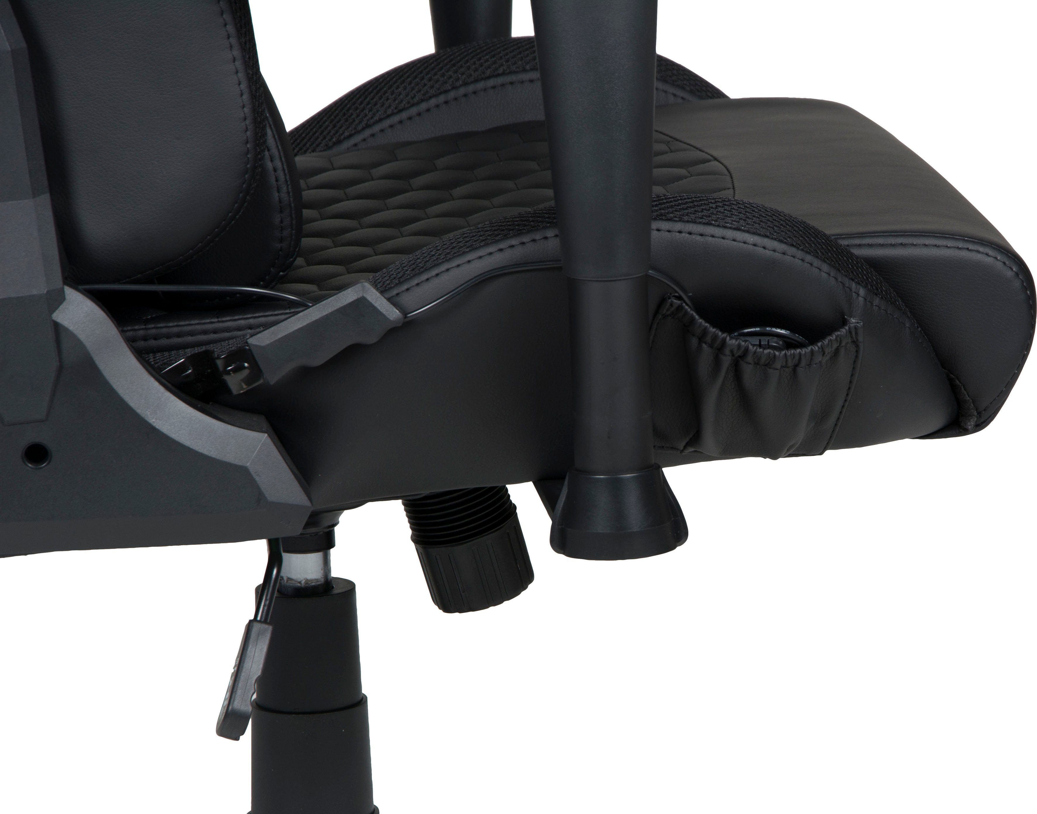 Collection Chefsessel G-10 Wechselbeleuchtung Gaming Game-Rocker Chair Duo LED mit LED,