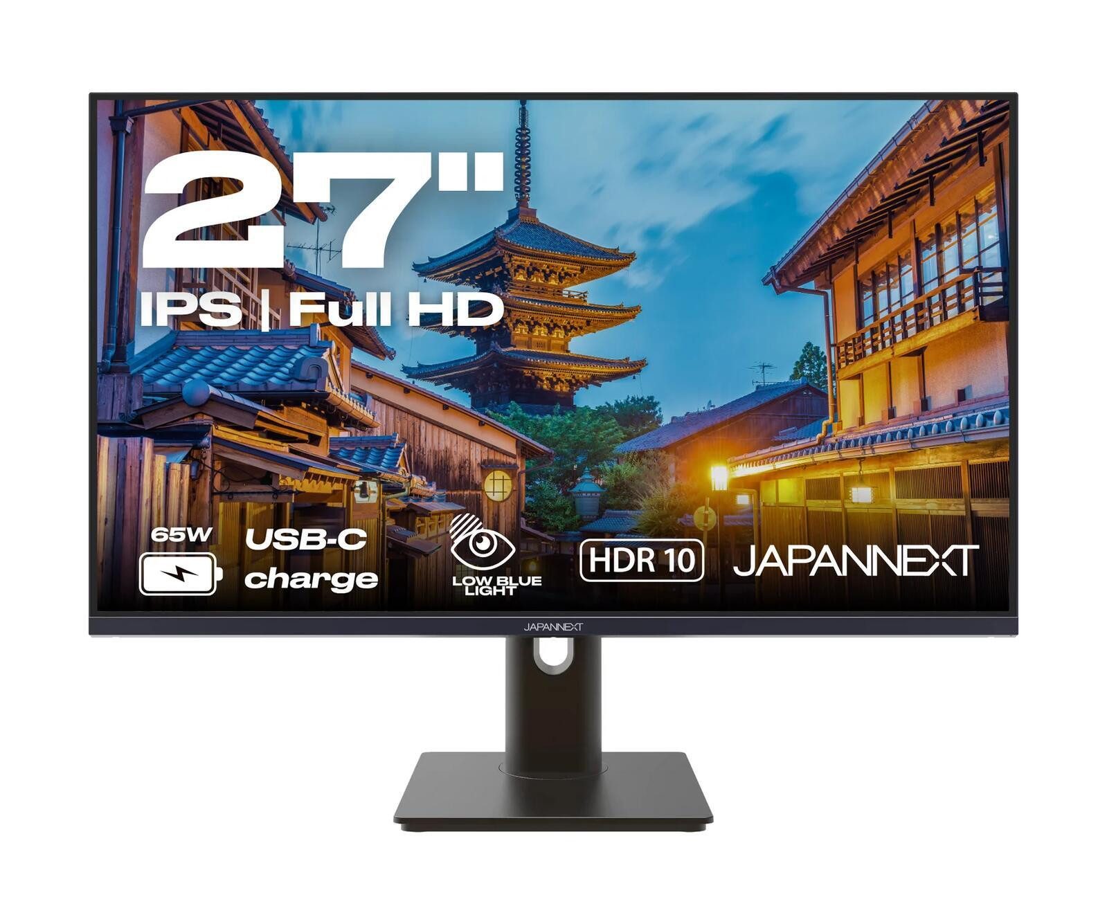 JAPANNEXT TFT-Monitor (1920 x 1080, 8 ms Reaktionszeit, 60 Hz, ELED)