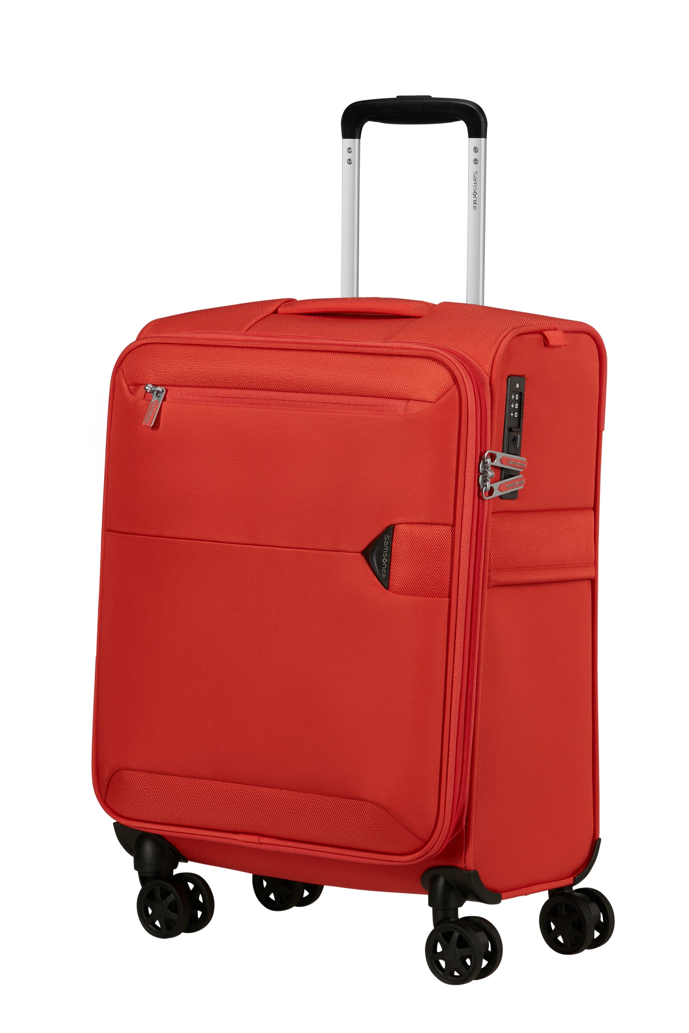 Samsonite Weichgepäck-Trolley URBIFY, verschiedene Größen, 4 Rollen, aus Recycle-Polyester, mit Kreuzspanngurt, mit Fronttasche