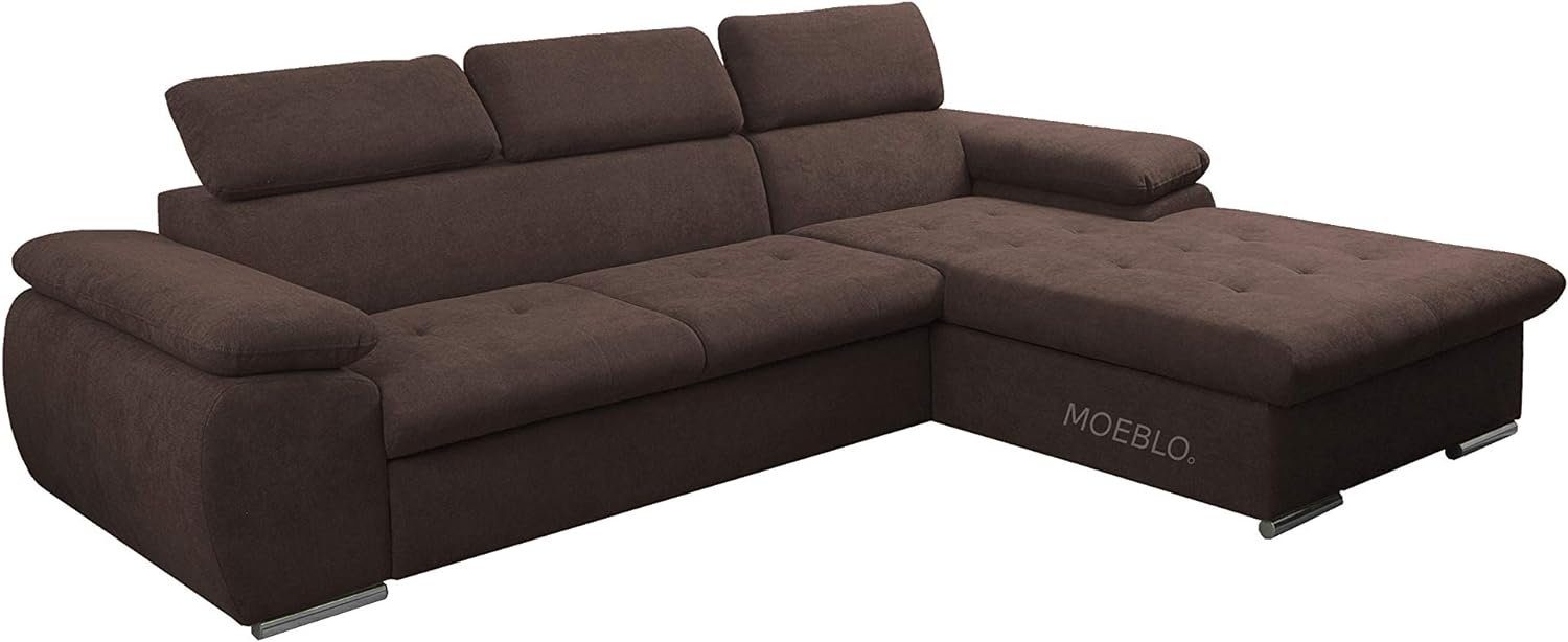 MOEBLO Ecksofa Nilux, Sofa Couch L-Form günstig online kaufen