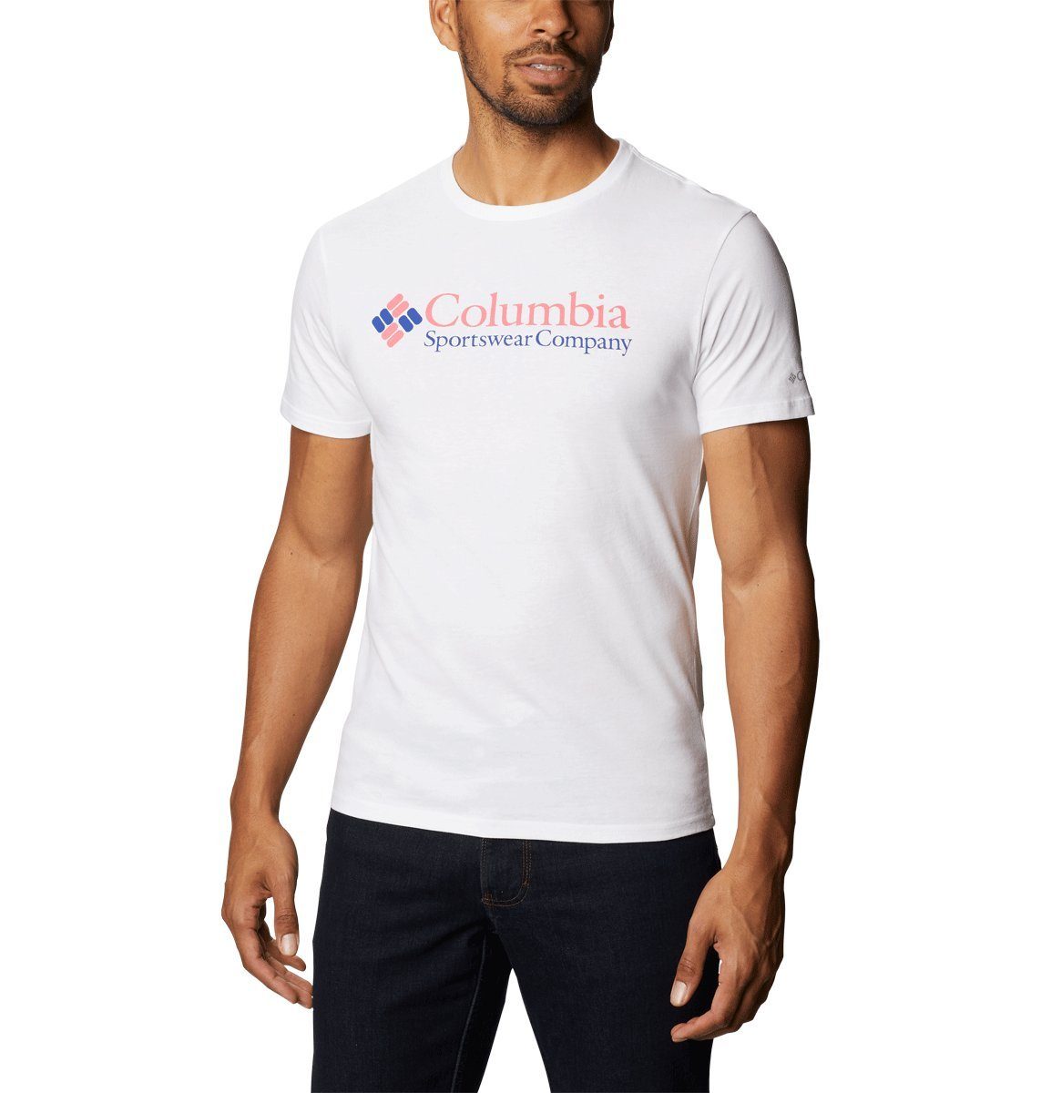Logo Adult T-Shirt Columbia Herren T-Shirt Columbia CSC Basic