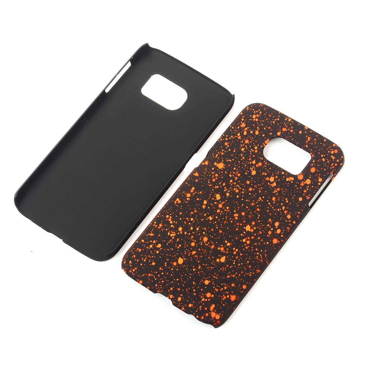König Design Handyhülle Samsung Galaxy S6 Edge, Samsung Galaxy S6 Edge Handyhülle Backcover Schwarz