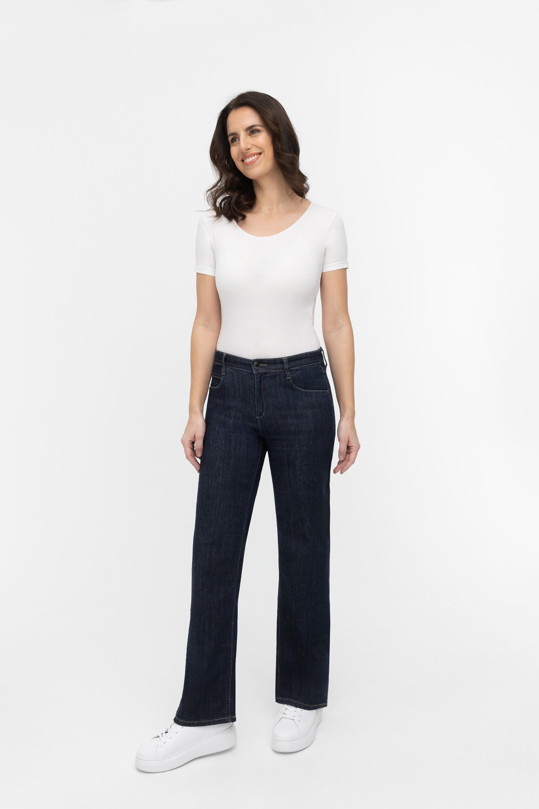 wonderjeans 5-Pocket-Jeans Relaxed Straight Cool, modern und vielseitig zu stylen