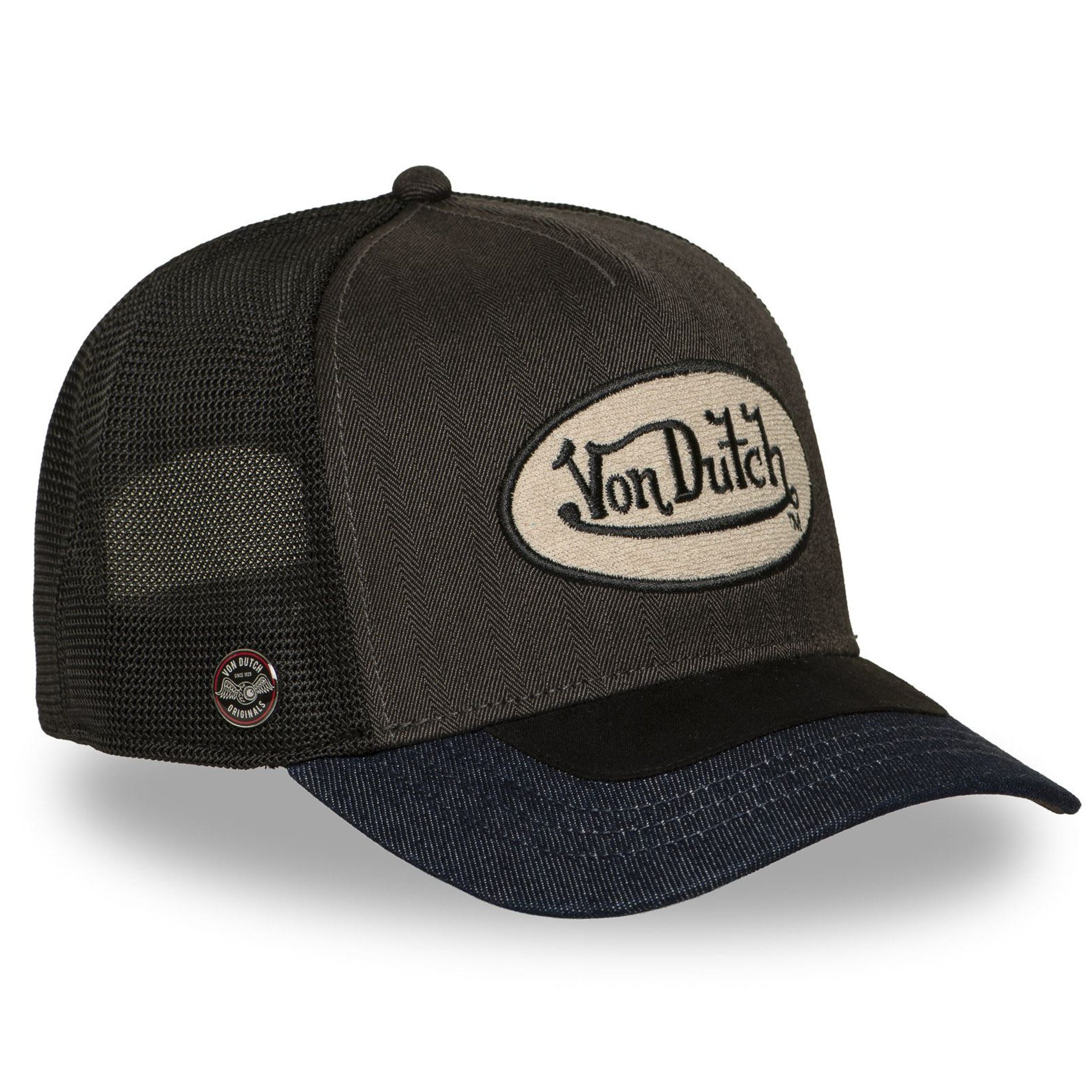 Von Dutch Trucker Cap Von Dutch Originals Trucker Cap - CALIFORNIA SHIELD (Basecap, Basecap, Meshcap, Trucker Kappe)