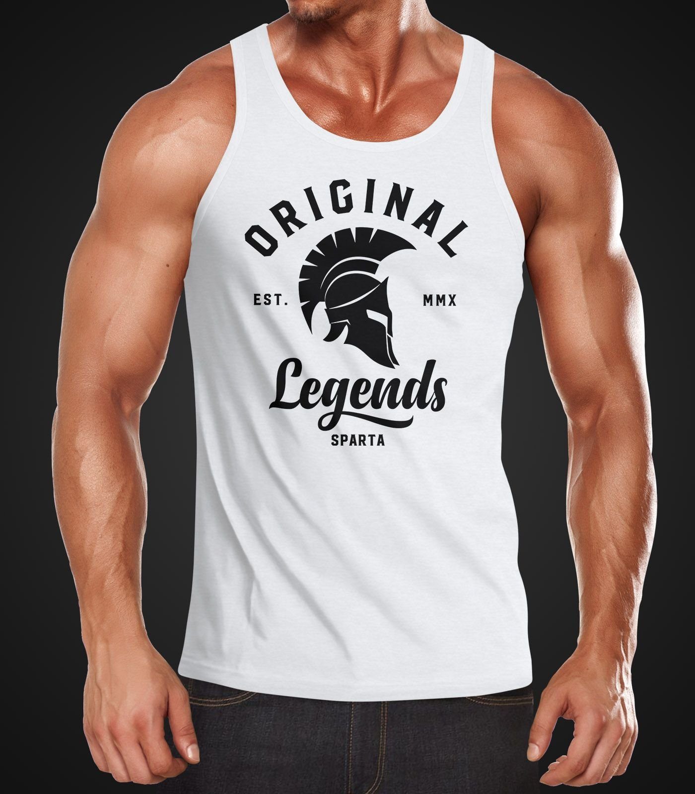Neverless Tanktop Herren Tank-Top Original Legends günstig online kaufen
