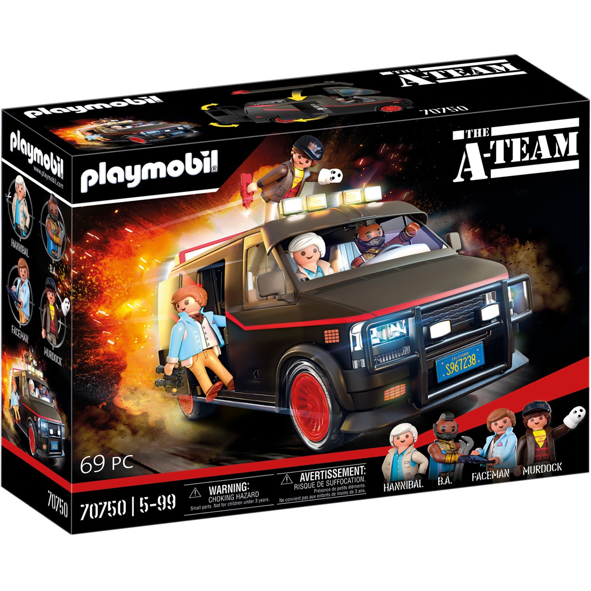 Playmobil® Konstruktionsspielsteine The A-Team Van