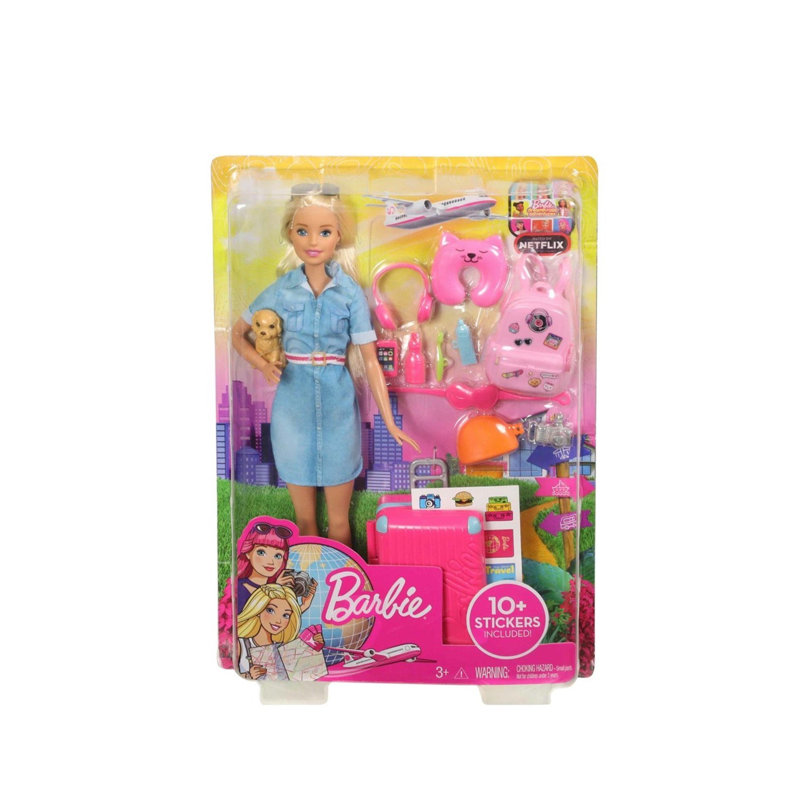 Mattel® Anziehpuppe Barbie Dreamhouse Adventures Mattel FWV25 (Stück, 1-tlg., 1 Puppe mit vielen Accessoires), Puppe mit vielen Accessoires