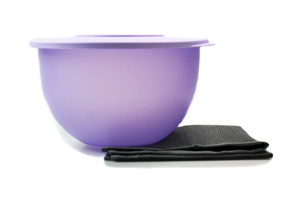 TUPPERWARE Servierschüssel Junge Welle Schüssel 4,3 L pink Servierschüssel