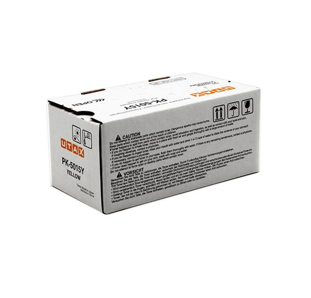 Thumbnail - UTAX Tonerkartusche Utax Toner PK-5015Y Gelb - Original für P-C2655W, (Original Tonereinheit, Utax Toner PK-5015Y Gelb),...