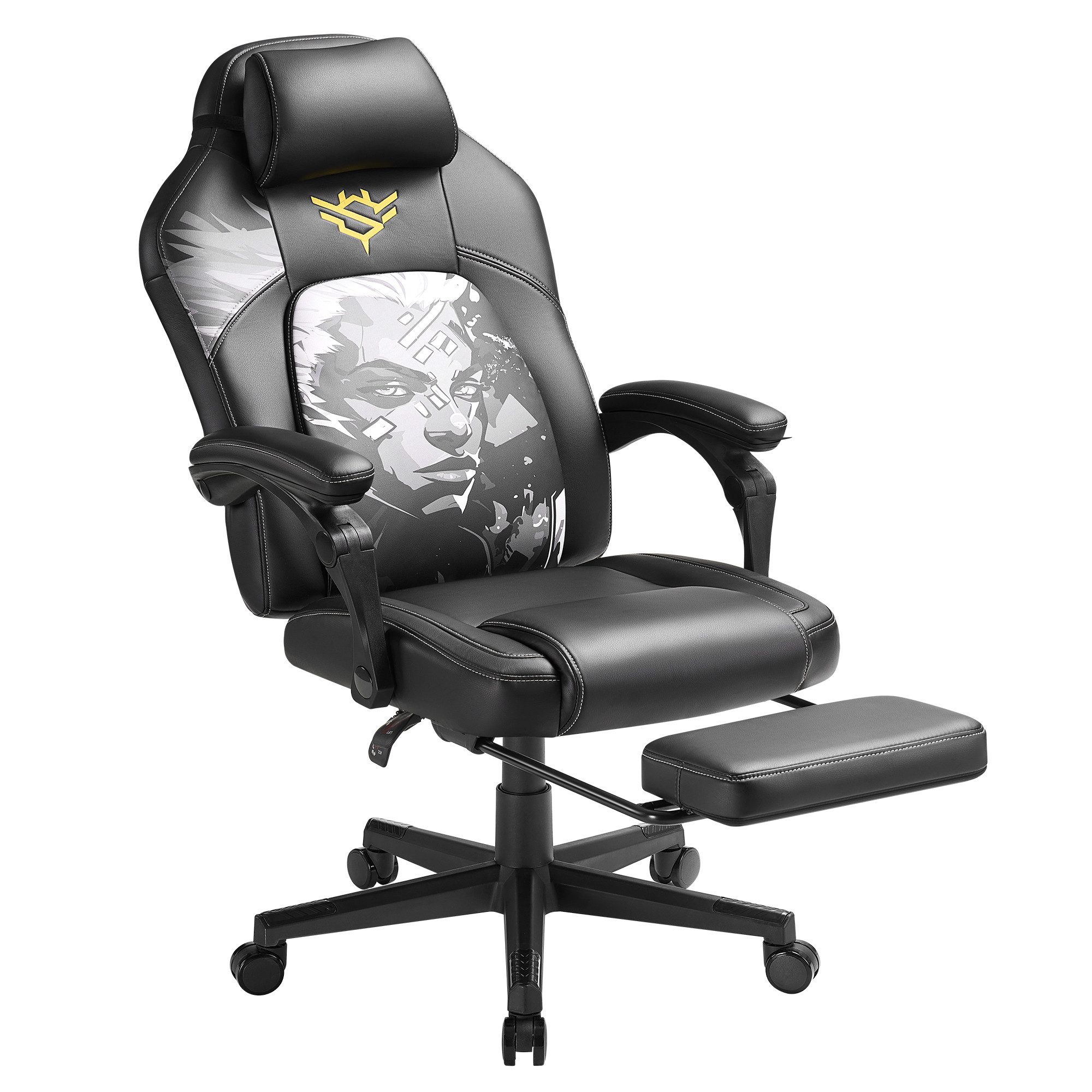 SONGMICS HOME Gaming-Stuhl, Gaming-Stuhl, ergonomischer Computerstuhl günstig online kaufen