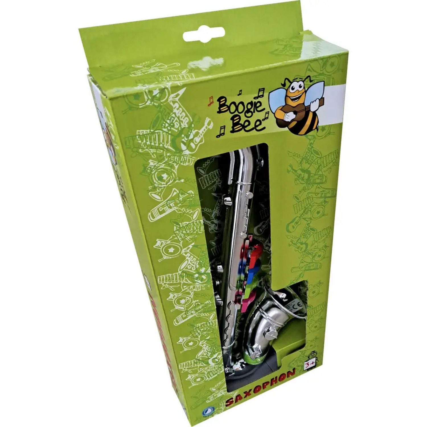 Spiel Boogie Bee Saxophon silber, 36 cm