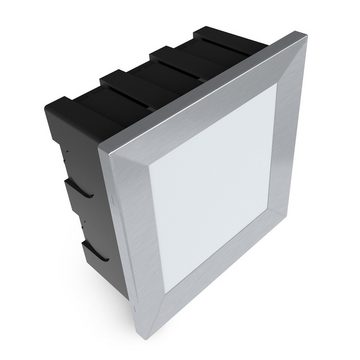 SSC-LUXon LED Wandleuchte Grosser LED Treppen Einbaustrahler Piko-LQ Aussen IP65 warmweiss 3,5W