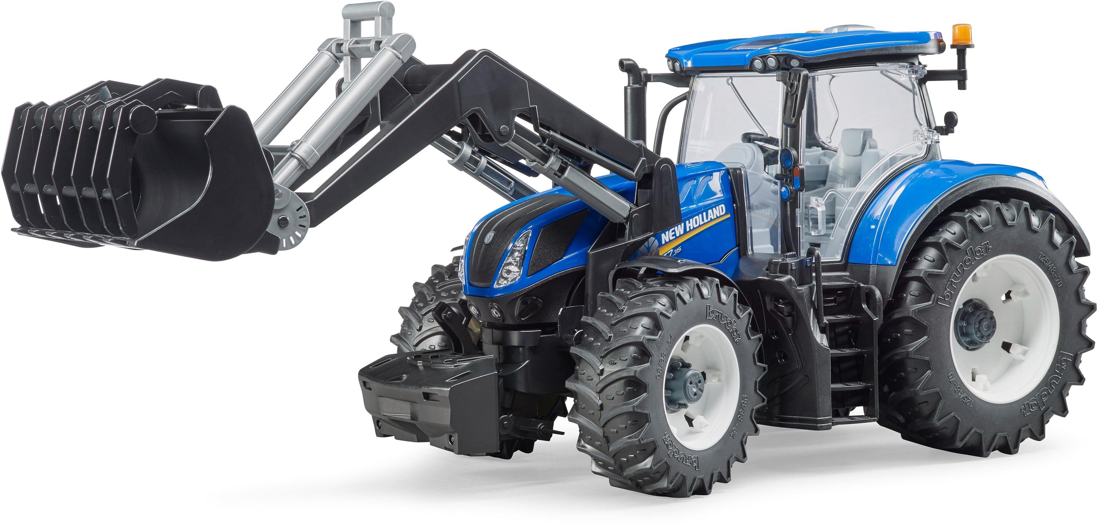in Spielzeug-Traktor mit Bruder® Made Europe Frontlader, Holland T7.315 New