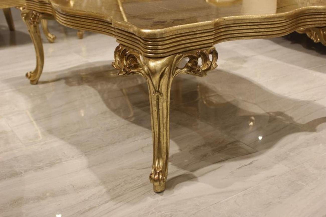 Xlmoebel Couchtisch Edler Tisch in Gold mit Sofatablett und modernem Design (1-St., 1x nur Couchtisch), Hergestellt in Europa