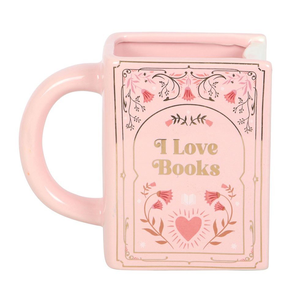 ABYstyle Tasse Romantisch "The Book Club" 3D vintage Tasse Pink Love Becher, Fan Tasse