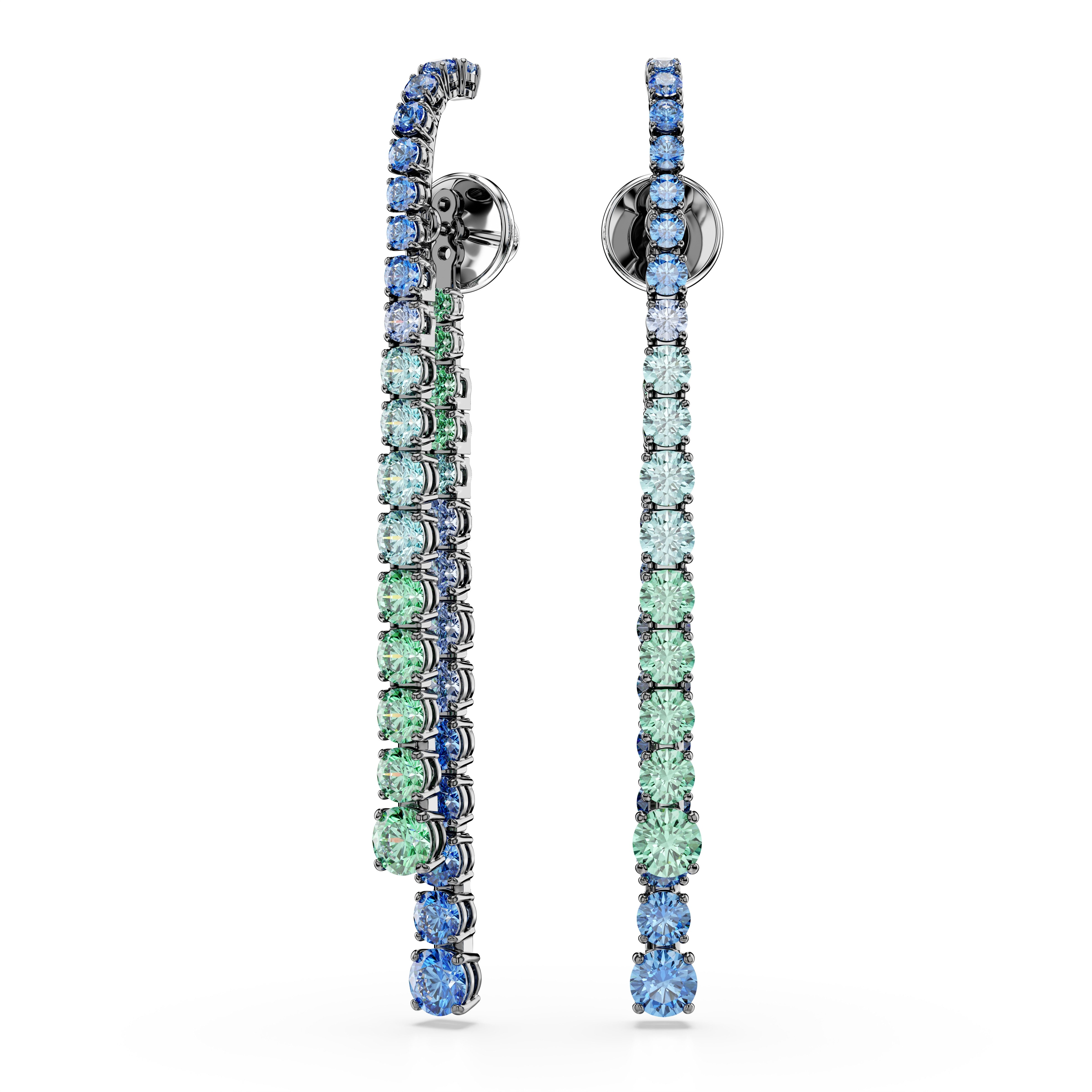 Paar Ohrhänger Schmuck Geschenk Matrix Drop-Ohrhänger