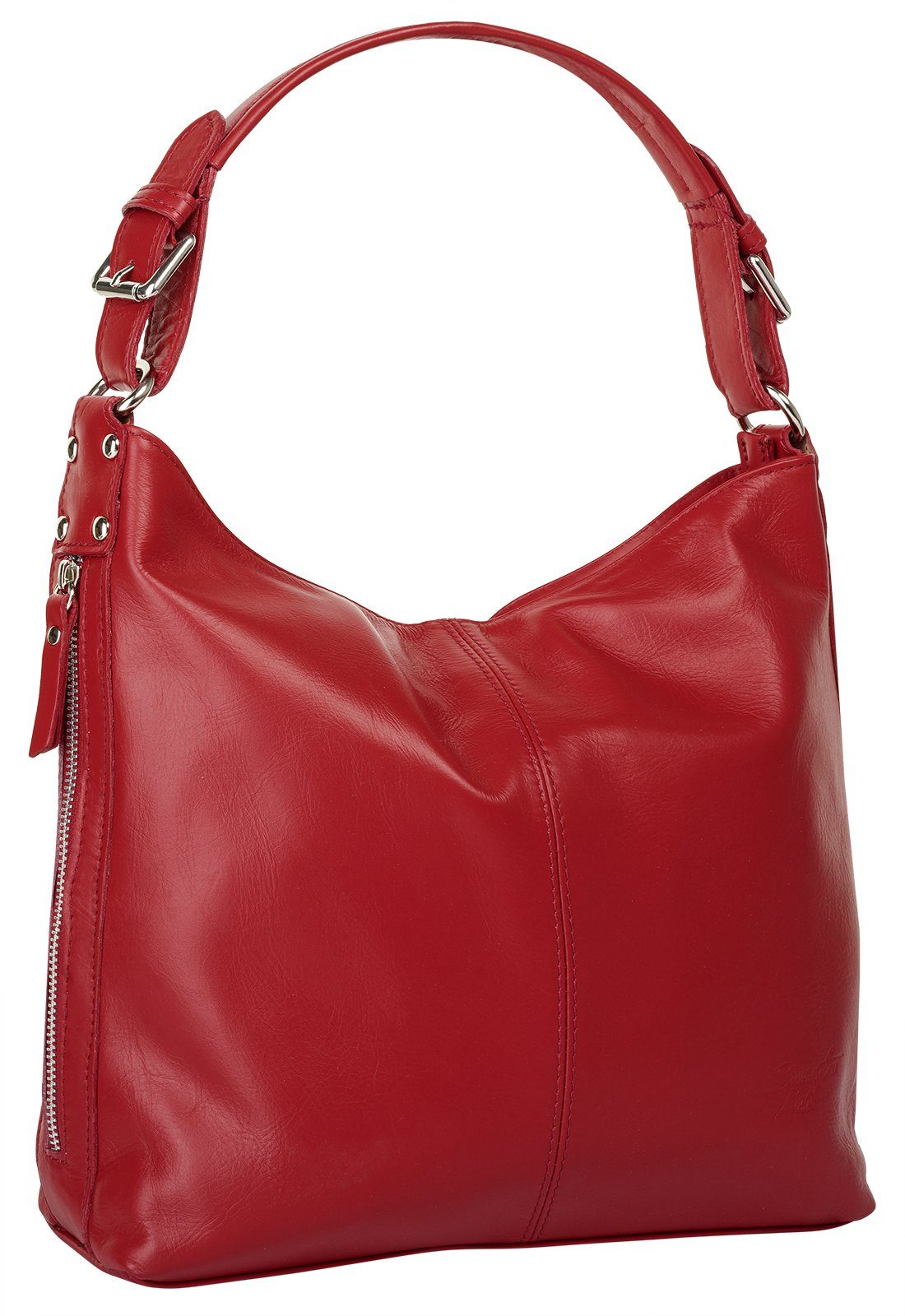 Samantha Look Henkeltasche (1-tlg), echt Leder, Made in Italy