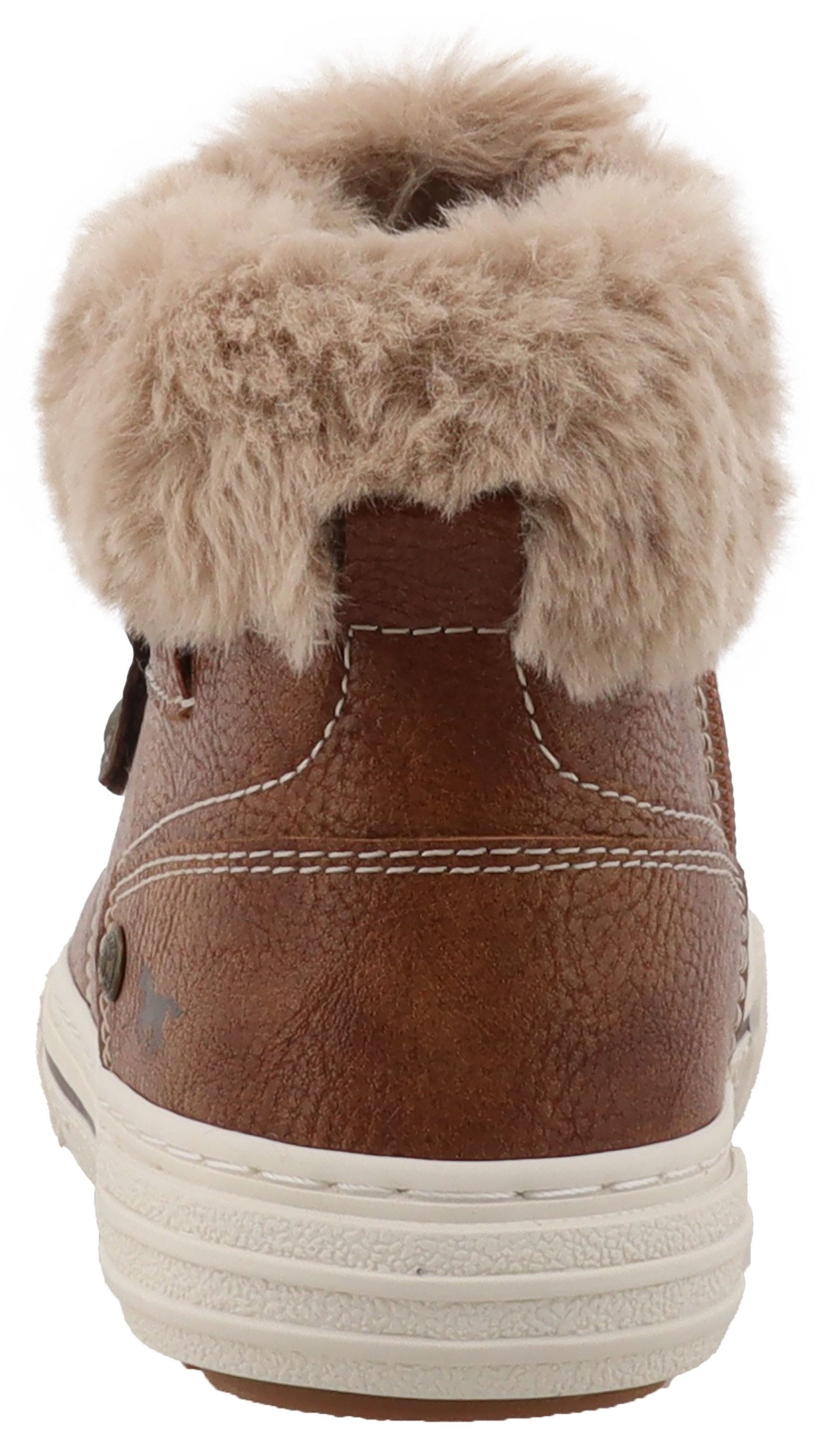 Mustang Shoes Ezio Winterboots High Top Sneaker, Schnürboots mit Reißverschluss