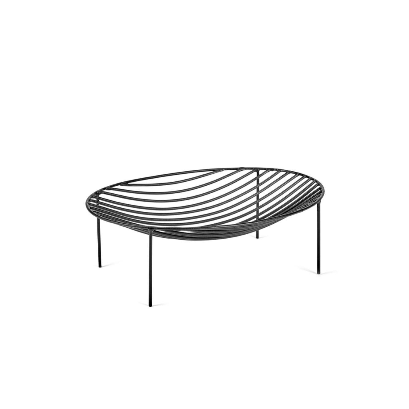 Serax Servierschale SERAX Aufbewahrungskorb Nana Metall Schwarz (11cm)