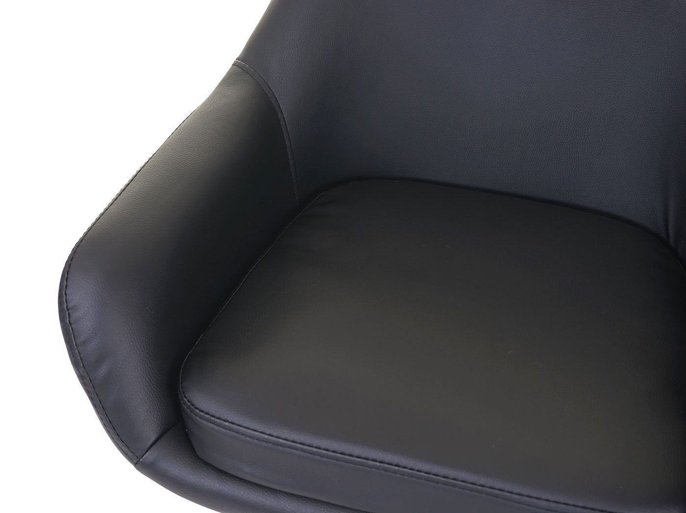 MCW Barhocker Vaasa T381-1, Rückenkissen mit Reißverschluss, Fußablage, Bequeme Polsterung