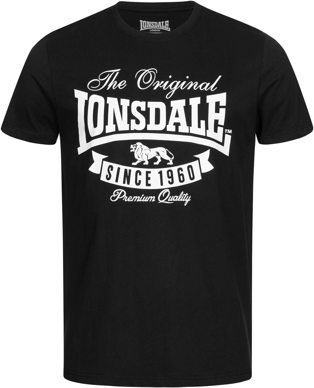 Lonsdale T-Shirt SUSSEX-TORBAY (Packung, 2-tlg., 2er-Pack)