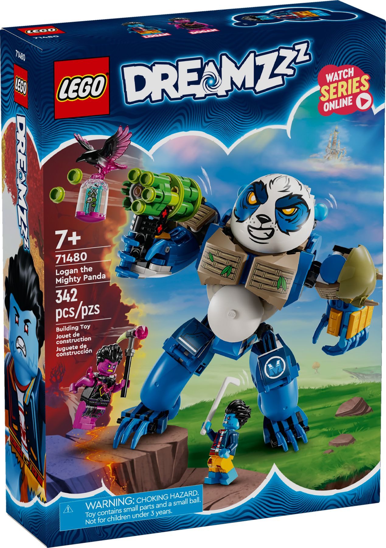 LEGO® LEGO® Dreamzzz 71480 Logan der mächtige Panda Konstruktionsspielsteine