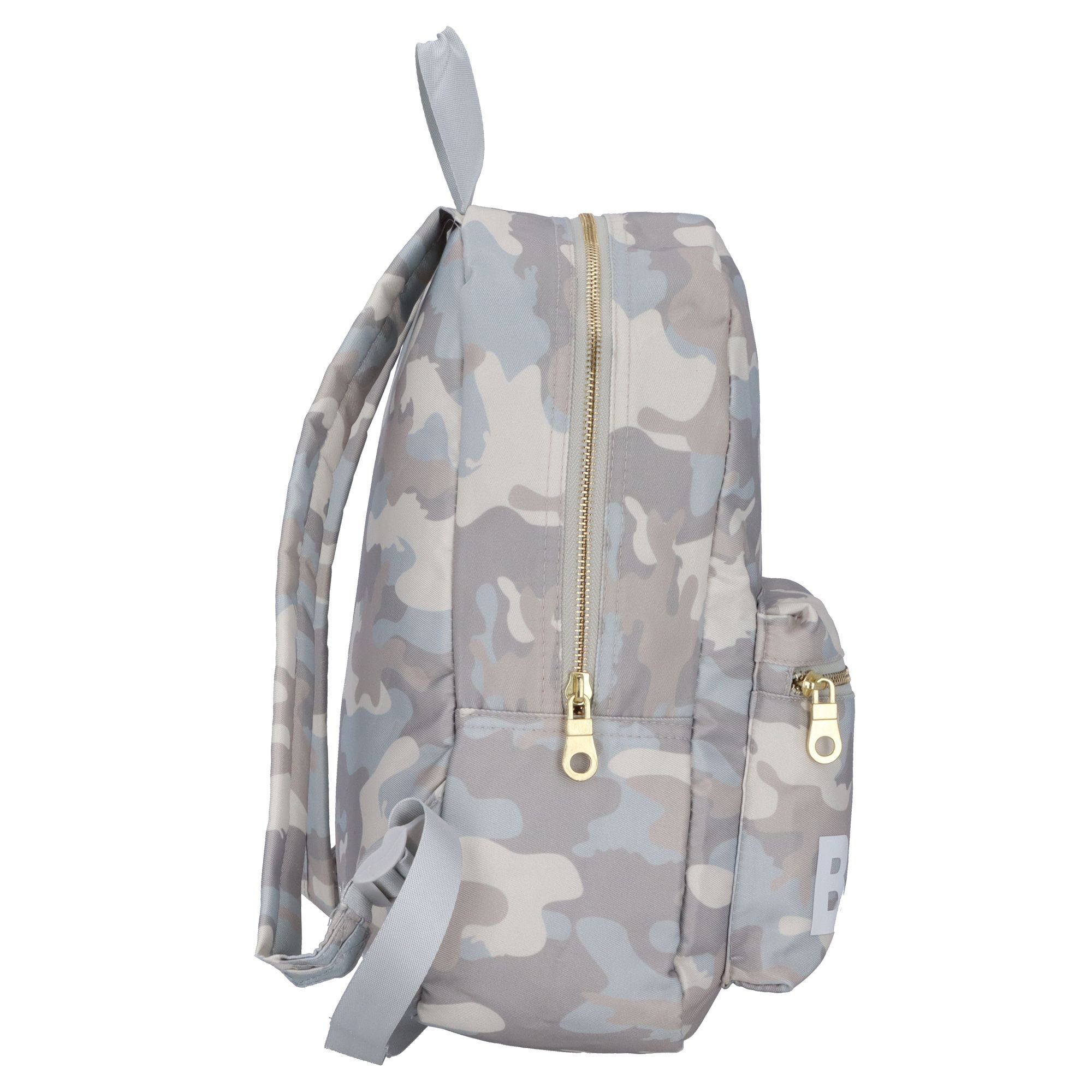 Bench. Rucksack city girls, hellgrau-weiss Nylon