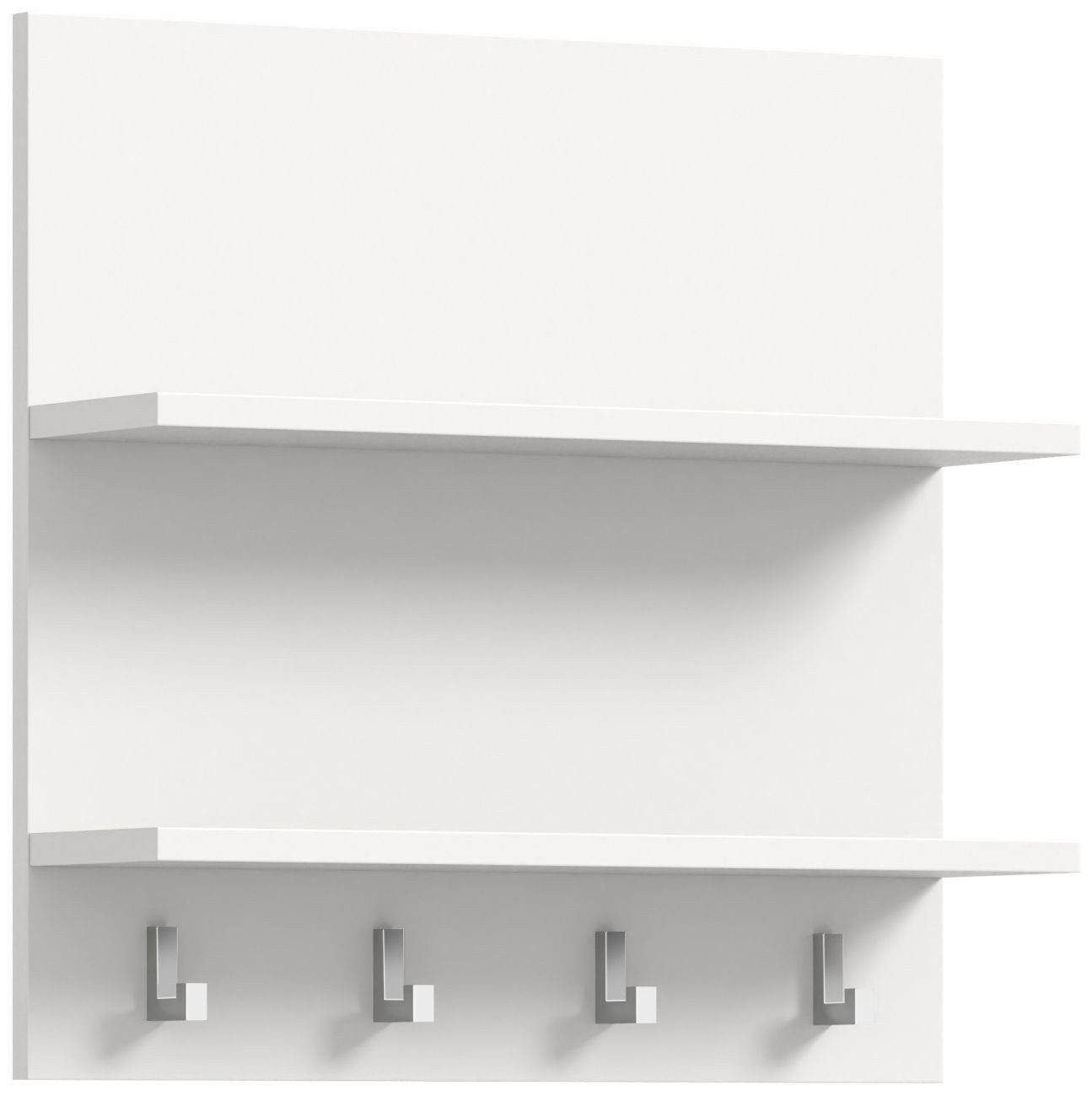 xonox.home Garderobenpaneel Paneel Projekt X, weiß Nachbildung B/H/T: ca.52 günstig online kaufen