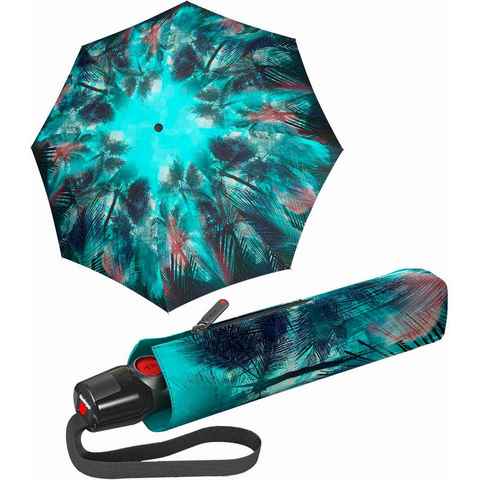 Knirps® Taschenregenschirm T.200 Duomatic Auf-Zu-Automatik UV-Schutz - relax, stabil, sturmfest mit Sonnenschutz