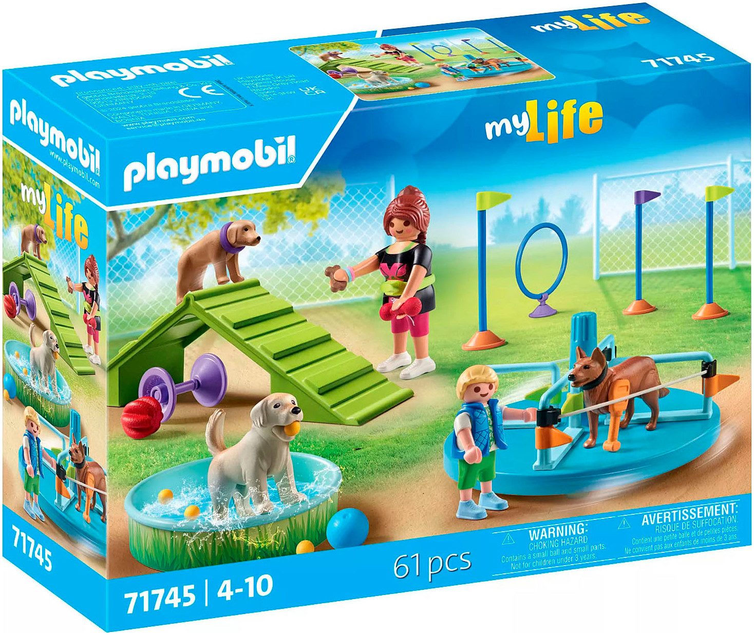 Playmobil® Hundespielplatz (71745), Playmobil My Life Konstruktions-Spielse günstig online kaufen