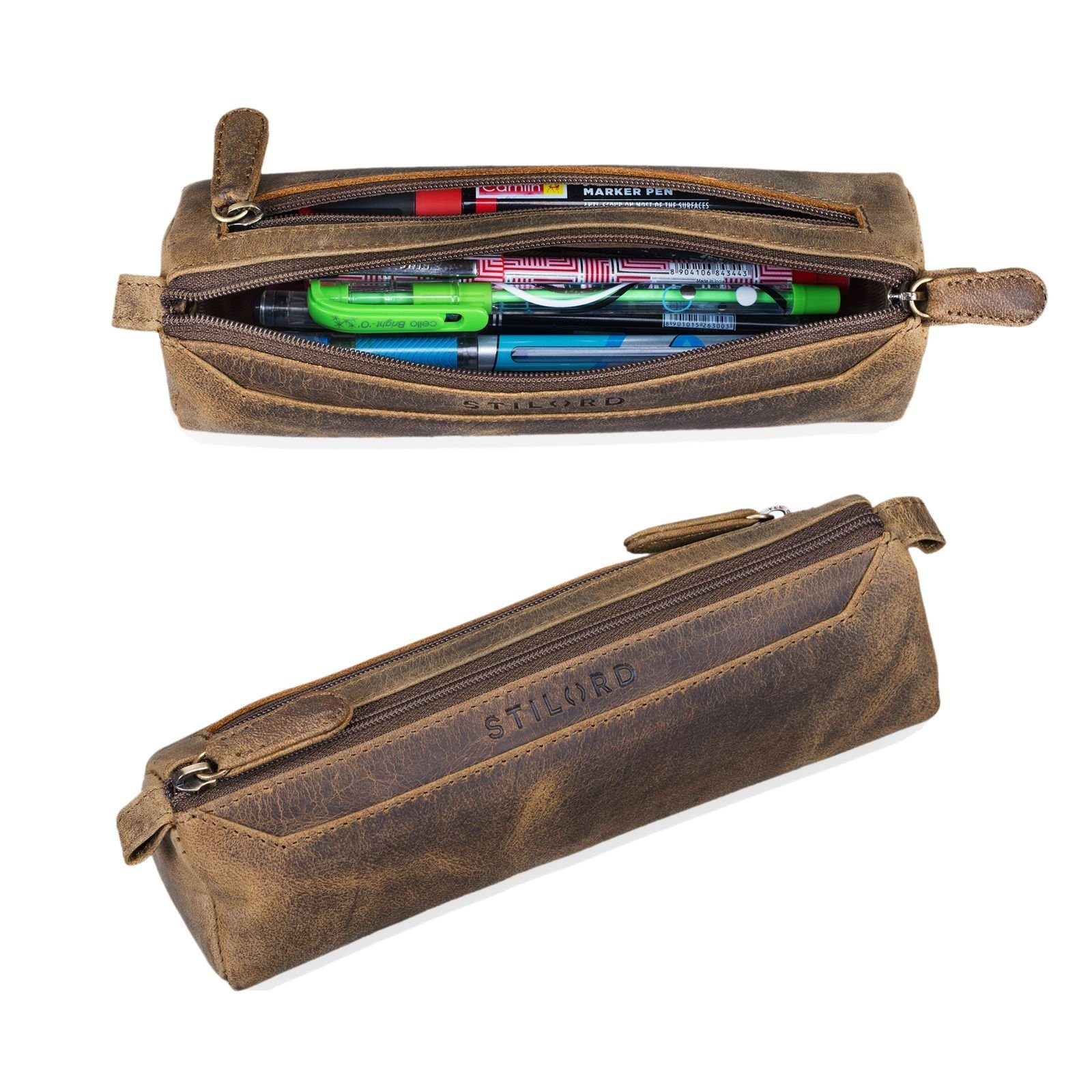 STILORD Etui "Jim" Federmappe Leder Vintage günstig online kaufen