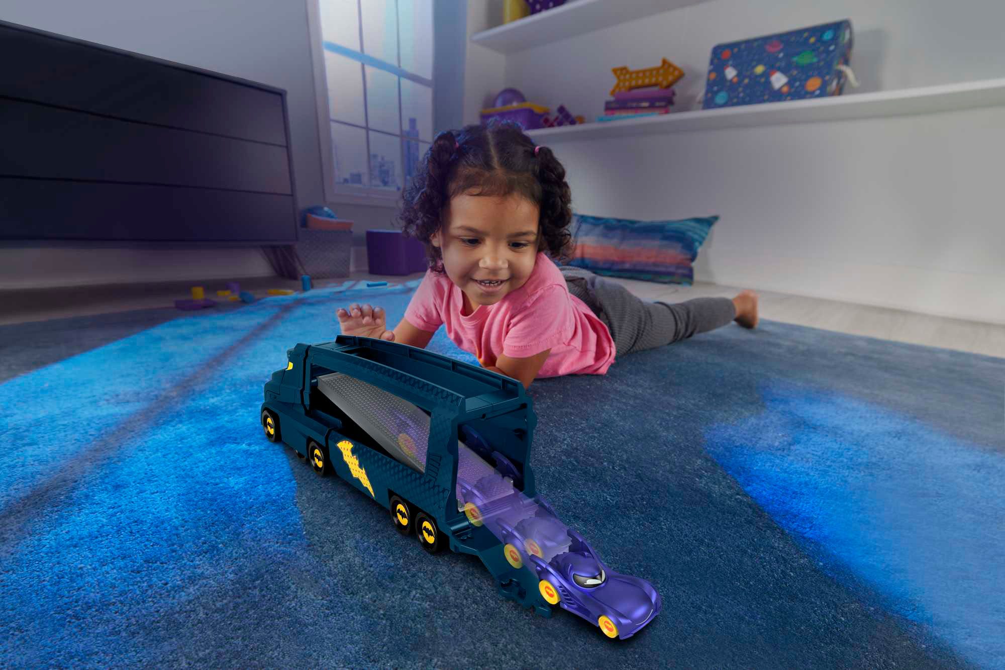 Hot Wheels Spielzeug-Transporter DC Batwheels Spielzeug-Transporter und Aut günstig online kaufen