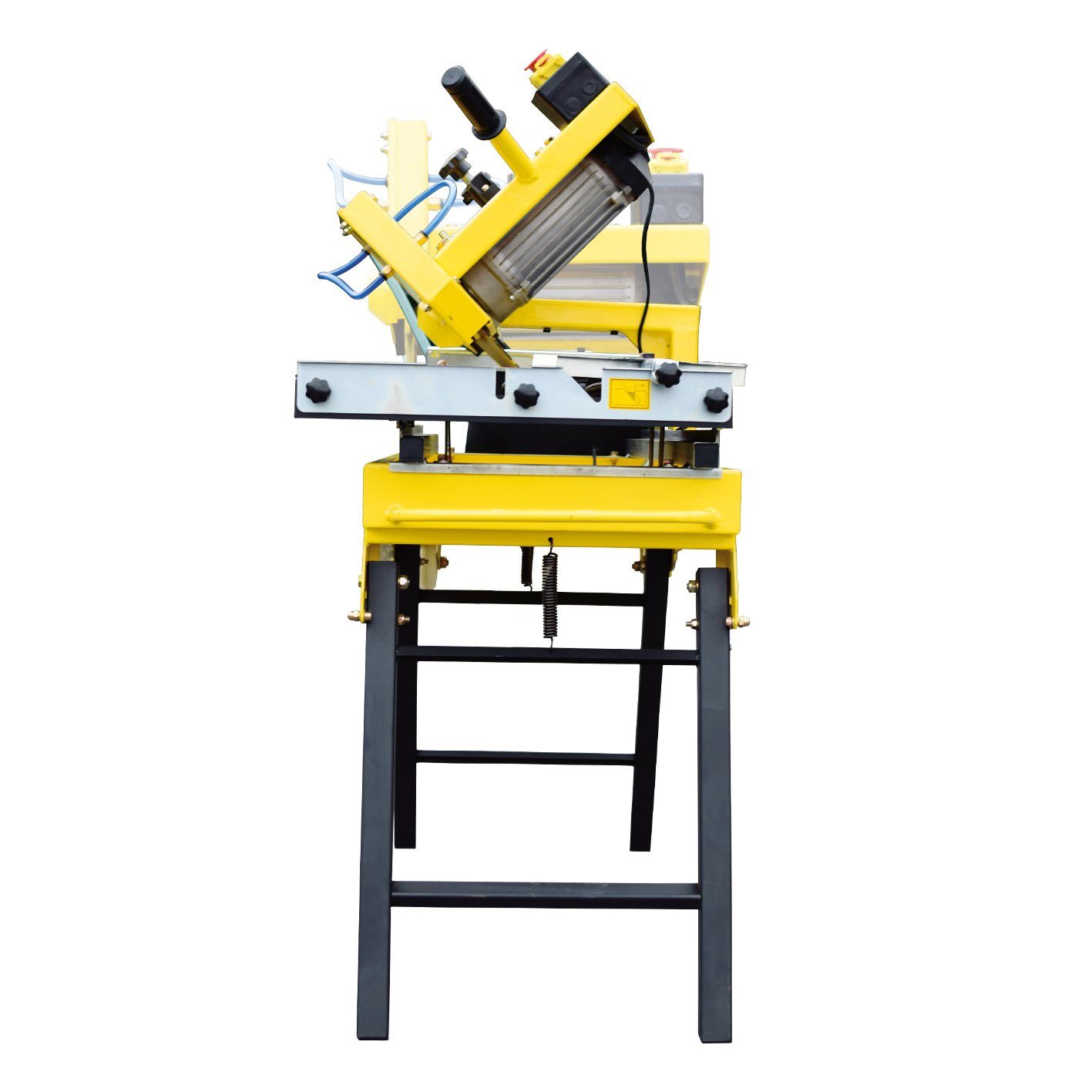 BAMATO Steintrenner STRM-355 Steintrennmaschine 2,2 kW 350mm Diamanttrennscheibe 230V, 45° schwenkbar, 120mm Schnitthöhe, Steinsäge, Kühlung, Fahrwerk – Bild 3 von 5